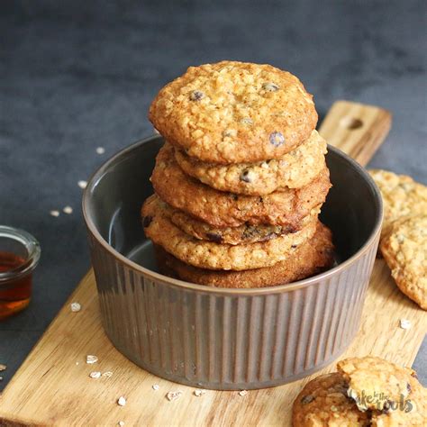 Honey Oatmeal Chocolate Chip Cookies Bake To The Roots