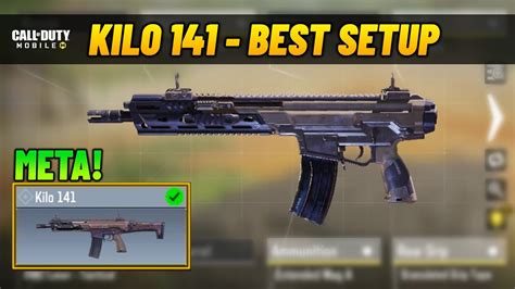 Kilo 141 Best Gunsmith Class Setup Codm Kilo 141 Fast Ads No Recoil