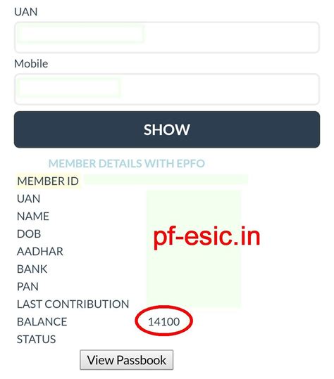 How To Check Epf Balance And View Epf Passbook On Mobile Provident