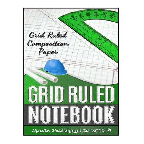 Grid Ruled Notebook Grid Ruled Composition Paper Paperback Walmart