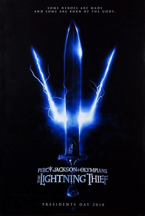 Percy Jackson And The Olympians The Lightning Thief Movie Poster 1 Of
