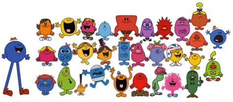 The Mr Men Show Characters Png By Alittlecuriousfan99 On Deviantart