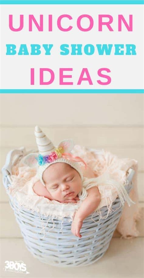 Unicorn Baby Shower Ideas
