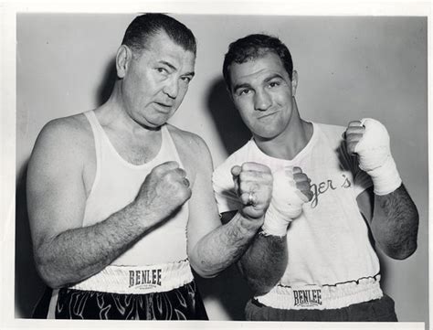 Marciano Rocky And Jack Dempsey Wire Photo 1954 Before 2nd Charles Fig