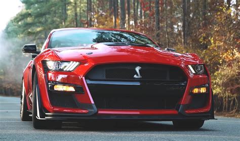 Mustang Shelby Gt500 Edges Out C8 Corvette On The Track Video