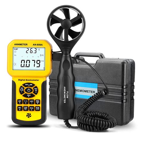 Buy Handheld Cfm Cmm Wind Speed Meter Separate Anemometer Measure Air