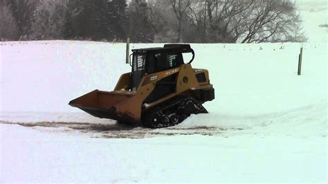Moving Snow With Asv Rc60 2 Youtube