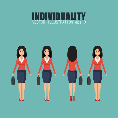Individuality Clip Art
