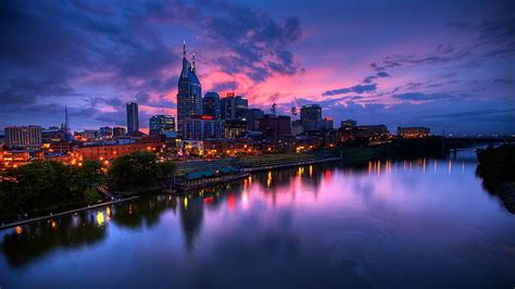 Hd Wallpaper City Nashville Tennessee Architecture Sky Building