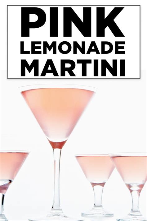 Pink Lemonade Martini Recipe — Bite Me More Recipe Best Martini