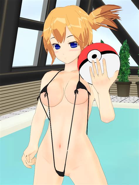 Rule 34 1girls 3d Beach Ball Big Breasts Bikini Black Bra Black