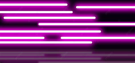 Rosa Neonhintergrund Mit Strichlinien Die Seitlich Leuchten Dash