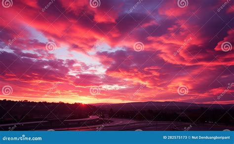 Generative AI, Heaven S Brushstrokes Stock Illustration - Illustration