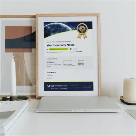 Lei Certificate Download Get Lei Certificate
