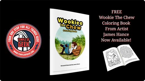 James Hance Offers A Wookie The Chew Coloring Book For Free