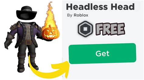 How To Get Headless Head On Roblox Free Mobile 2022 Youtube