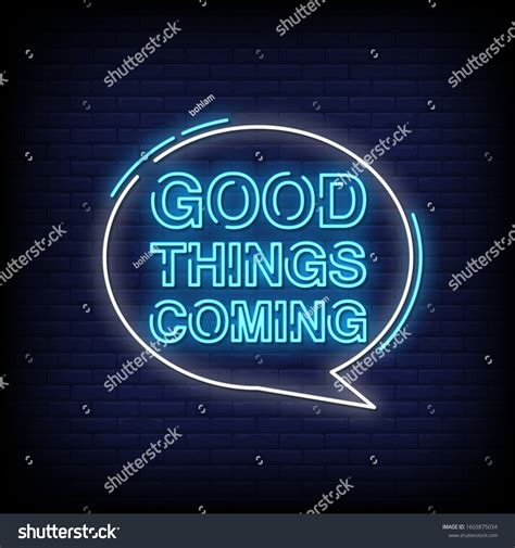 Good Things Are Coming Stock Vectors Images And Vector Art Shutterstock