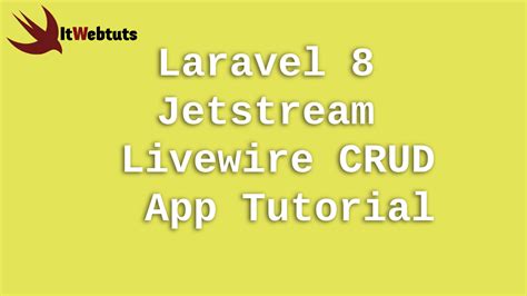 Laravel Jetstream Livewire Crud With Tailwind Css Tutorial Nuffing Com Using Vrogue