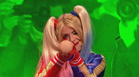 Holly Willoughby Dressed Up As Harley Quinn And Got Tipsy On Celebrity