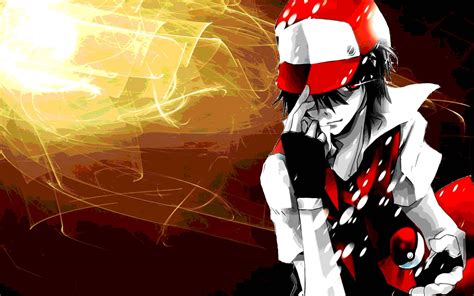 Pokemon Trainer Red Wallpapers Wallpaper Cave