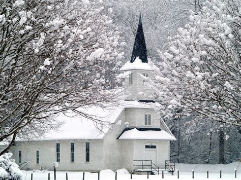 542156churches Covered In Snow 7 Outdoor Christmas Photos