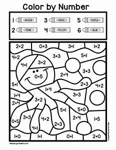 Color By Number Addition Free Printables