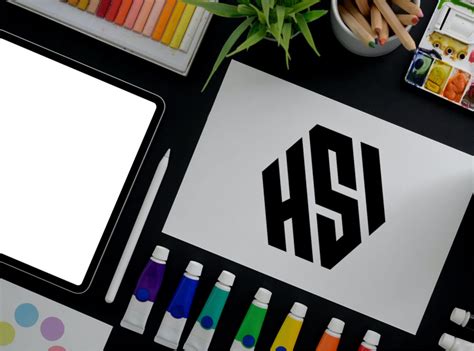 Hsi Logo Creative Monogram Logo By Sujoy On Dribbble