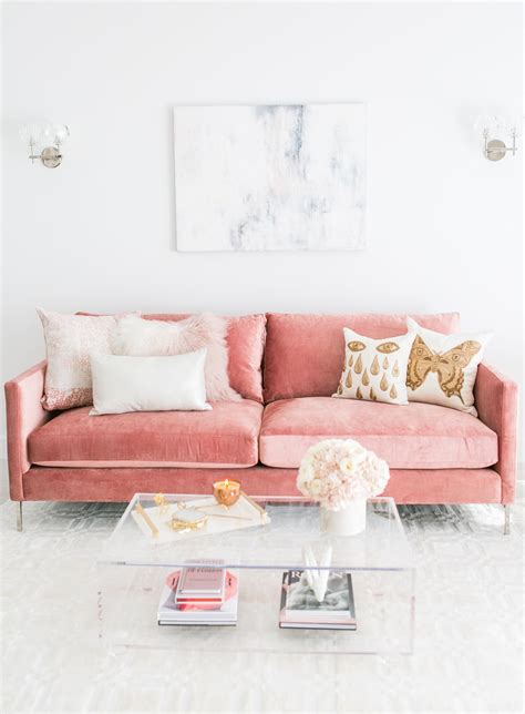 Blush Living Room Decor Redecorating And Design