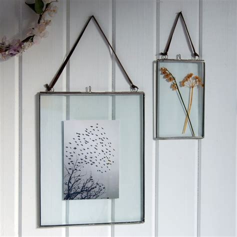 ﻿glass Hanging Frame In Silver 5 5x4 5cm ﻿rex London Hanging Glass Frames Hanging Frames