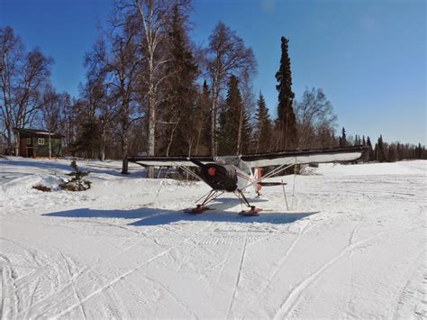 Alaska Bush Life Off Road Off Grid Ski Plane Flying In Alaska