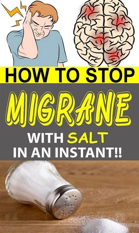 How To Stop A Migraine Instantly With Salt Fine Cooking How To Stop