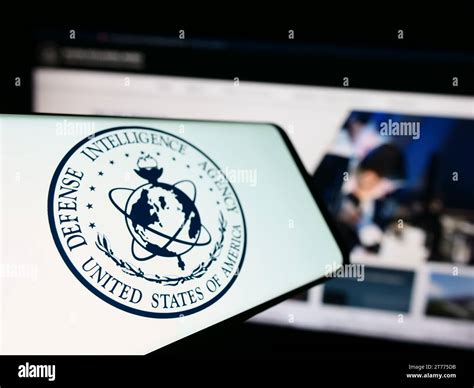 Cellphone With Seal Of United States Defense Intelligence Agency Dia