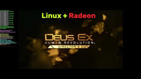 Linux Radeon Deus Ex Human Revolution GOG Lutris DXVK YouTube