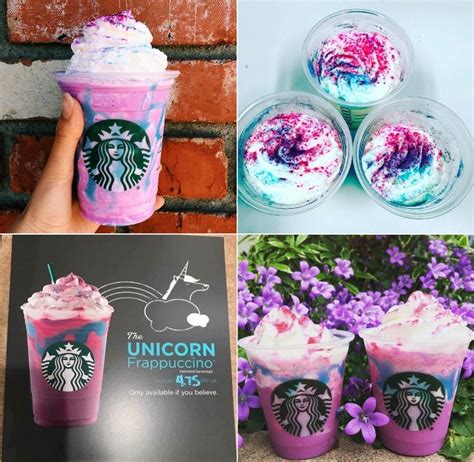 Starbucks Unicorn Frappuccino Official Menu Item Coming April 19th