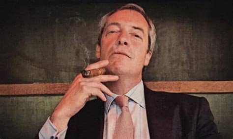 Nigel farage was born on april 3, 1964 in farnborough, kent, england as nigel paul farage. Nigel Farage posing with cigar | Nick Cohen: Writing from ...