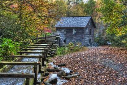 Smoky Mountains Mingus Mill Park National Fall
