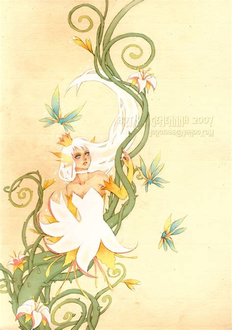 Flower Fairy By Gehenna1986 On Deviantart