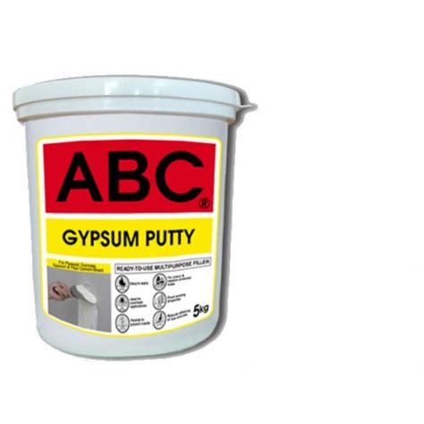 Abc Gypsum Putty 5kgs Cebu Oversea Builders Centre