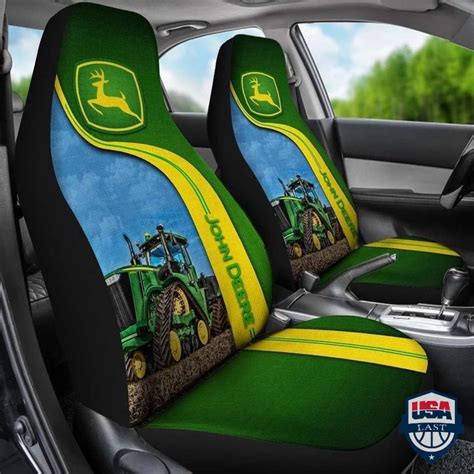 Hot John Deere Car Seat Cover 02