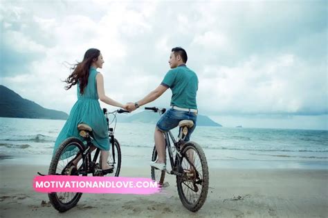 Romantic Couple Bike Ride Quotes Motivation And Love