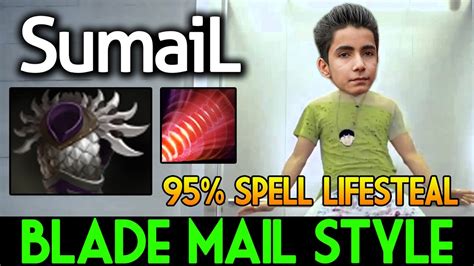 He holds the record for being the youngest player to win the international at 16 years old in 2015. SumaiL DOTA 2 Queen of Pain Blade Mail Style - YouTube