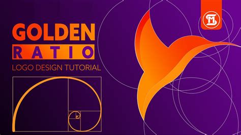 How To Design A Logo Using The Golden Ratio Adobe Illustrator Tutorial Youtube
