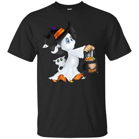 Cute Halloween Ghost T Shirt Seknovelty