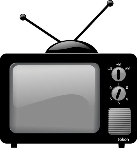 Old Television Clipart Best