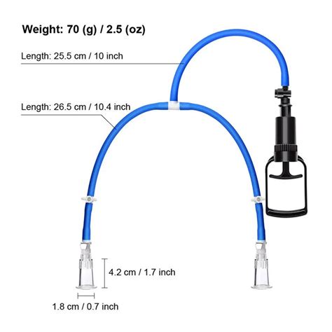 Finger Grip Pump With Qr Valve Acrylic Nipple Cylinders Vacuum Sucking