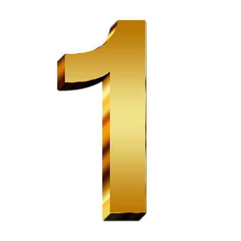 1 Number Png Png All Png All
