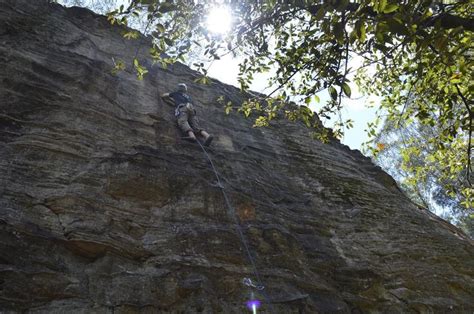 Aidan Howes Dam Cliffs Tim Ashelford Climbing Beginner Climbing