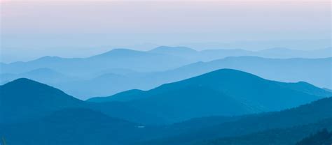 Panorama Of Mountain Ridges Silhouettes Flickr