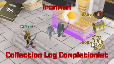 Osrs Ironman Collection Log Completionist 74 Youtube