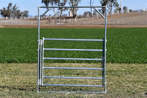 Bronco Double Hinged Gate Red River Rural